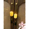 Adorno colgante de linterna Nuevo estilo chino Linterna de flor luminosa de mano Decoración de escena clásica Festival de Medio Otoño Día Nacional Colgante de puerta exterior