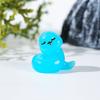 Micro Paisaje Caricatura Serpiente Luminosa Resina Pequeños Adornos Accesorios de Decoración DIY Mini Adornos de Escritorio