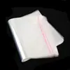 Sacos OPP em estoque, Sacos auto-adesivos, Sacos transparentes, Sacos de embalagem para máscaras e roupas, Plástico auto-selante por atacado