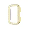 Adecuado para Funda Protectora Huawei Band 11, Caja de Reloj Incrustada con Diamantes de una Sola Fila, Caja de Reloj Hueca Huawei Band 11