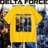 Camiseta de Manga Corta Delta Force DELTA FORCE Algodón Agente Táctico Verano para Niños Top Versátil