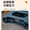 Taburete plegable portátil, banco pequeño engrosado, silla de mano, taburete de plástico, taburete bajo, taburete de plástico para uso en exteriores y en coche