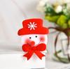 Hong Kong amor Papá Noel oso raqueta anillo lindo niños franela pulsera luminosa Navidad anillo a presión regalo