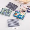 Cabeza de tela rota hecha a mano diy patchwork ropa de muñeca tela bolsita bolsita enseñanza de jardín de infantes tela floral pequeña tela cero
