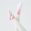Calcetines de Yoga para Mujer Antideslizantes de Silicona Primavera y Otoño para Interior Fitness Deportes Calcetines de Correa Cruzada Pilates Venta al por Mayor