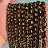 Ágata Genuino Estampado en Caliente Cinco Caminos a la Riqueza Dios Cuentas Sueltas Pulsera Collar Accesorios de Joyería DIY Cuentas Piedra de Jade Hecho a Mano Cuentas Sueltas