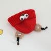 Gorro de Lana de Invierno para Niños Estiloso Divertido Ojos Grandes Tentáculo Gorro Cálido para Bebé Niño y Niña Gorro Tejido Exportación