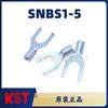 Kst Jianhexing Snbs1-5 Terminal Nu/Cabo Olhal em Forma de Y/Garfo/Bloco Terminal de Cobre