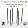Nigao 1/4 pressão hexagonal interna com manga chave de fenda manga manga cabeça extra-longa pressão embrião manga estrela lote manga chave de fenda bit