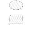 Esterilla de Acero Inoxidable para Cazuelas para Encimeras de Cocina del Hogar, Esterilla Aislante del Calor para Platos de Mesa, Esterilla Gruesa Anti-Quemaduras y Resistente a Altas Temperaturas para Tazones y Platos