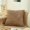 Funda de Cojín Gruesa para Sala de Estar, Cojín para Sofá, Funda de Cojín Lumbar para Oficina, Cojín para Cabecera de Cama, Forma Cuadrada Sin Relleno