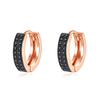 Jinse Mini Pequeno Fivela de Orelha Conjunto de Cobre Brincos de Zircão Moda Estilo Coreano Simples Dupla Fileira Diamante Fada Comutador Joias de Orelha
