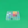 Caja de Almacenamiento Transparente de 36 Compartimentos para Organizar Joyería, Cuentas de Cera, Cajas de Plástico para Clasificar Cuentas Pequeñas y Cuentas Perler