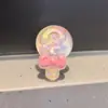 Nova Fivela de Cadarço Cartoon com Glitter Degradê para Crianças Arco-Íris Sorvete Peixe Decoração de Sapato Fivela Flor de Sapato Acessórios