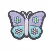 Serie Colorida de 100 Tipos de Hebillas para Zapatos de Goma Suave de PVC, Accesorios para Zapatos, Accesorios Decorativos de Dibujos Animados para Manualidades, Pegatinas para Fundas de Teléfono