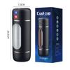 Lai Le Copa Fría Copa Vibratoria de Avión Masturbador Retráctil Automático Eléctrico para Hombres Juguete Sexual Masculino