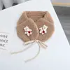Orelheiras de Veludo Espessado Desenho Animado Fofo para Bebê Proteção Auricular Outono e Inverno Proteção Auricular para Crianças ao Ar Livre Bolsas de Orelha para Proteção Auricular