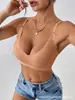 Roupa íntima feminina popular sem costura de seda gelada europeia e americana com bordas onduladas e sem aro, push-up