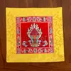 Tapete de Mesa para Oferendas Estilo Xizang, Tapete de Pano para Estátua de Buda, Tapete de Altar Espessado, Pano de Altar Amarelo para Buda, Tapete de Oferendas, Toalha de Mesa de Altar