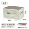 Caja de Almacenamiento Personalizada para Camping al Aire Libre Sin Instalación Requerida Uso en Casa Tapa de Madera Caja de Almacenamiento Plegable Caja de Almacenamiento para Maletero de Coche