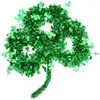 2026 Guirlanda de Festival Irlandês Transfronteiriça Círculo de Videira Trevo Decoração Suspensa Guirlanda St. Adereços de Decoração para o Dia de São Patrício