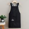 Delantal Impermeable Hogar Cocina Antifouling Manga Larga Cintura Nuevo Peto Estampado Resistente a la Suciedad Ropa de Trabajo para Cocinar Adulto Mujer