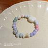 Pulsera de Cerámica 2024 de Estilo Chino Nuevo para Niñas Sentido de Alto Nivel para Enviar a Novias a Estudiantes Pulseras Combinables Pulsera Retro de Pareja para Mujeres