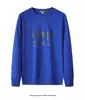 Sudadera de cuello redondo para hombre Estilo coreano juvenil Holgada Talla grande Deportes al aire libre Casual Jersey de manga larga Camiseta interior Multicolores