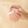Cepillo para Champú con Dispensador de Líquido, Herramienta para Limpieza y Masaje del Cuero Cabelludo, Rascador para Baño de Mascotas, Directo del Fabricante