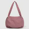 2026 Nueva Moda Tela de Nylon Bolso de Hombro Simple Bolso de Mano Viaje Simple Color Sólido Trabajo Gran Capacidad Bolso de Mujer