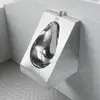 Urinal de Aço Inoxidável 304 Montado na Parede com Sensor Automático para Banheiros Públicos Escolares, Urinol Masculino