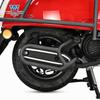 Muscle car wolf é adequado para Honda NWF125 barra de proteção do escapamento barra protetora tubo de escape para-choque peças de modificação anti-queda e anti-colisão