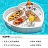 Plato flotante de ratán para piscina al aire libre, bandeja de agua para hotel de alojamiento familiar de Bali, cesta de cuerda para té de la tarde de Cyber Celebrity