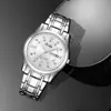 Reloj Nuevo de Moda para Hombre Directo de Fábrica Elegante Reloj de Cuarzo para Hombre de Grado Empresarial Resistente al Agua Acero Inoxidable Reloj con Calendario
