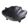 Plato Negro de Melamina Plato Sabor Comercial Plato Pequeño Vajilla de Plástico Plato para Salsa Plato para Fondue Salsa de Condimento Plato de Salsa de Soja