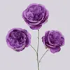 Flor Artificial Hortensia Morada Rosa Flor Artificial Decoración Arreglo Floral Sala de Estar Decoración Boda Diseño Auditorio Flor Falsa Fábrica Venta al Por Mayor