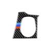 Adecuado para BMW/F30/F34 nuevo 3gt serie 3 marco de inicio-parada de fibra de carbono pegatina de interruptor de encendido arranque de una tecla Presionar