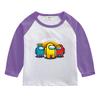 Camiseta de manga comprida para meninos e meninas roupas de outono 2022 nova camisa de algodão infantil primavera e outono camisa de fundo bonito para crianças
