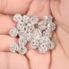 6-10mm strass colorido furado bola espaçador conta fio solto contas materiais acessórios para joias semi-acabados fabricantes fornecimento direto