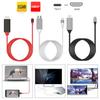 Adecuado para teléfonos móviles Android, Cable de alta definición Tipo C a HDMI USB-C, Teléfono móvil, Computadora, Cable de duplicación de pantalla para proyector