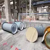 Em estoque F4 aço químico revestido de plástico tubo de aço revestido de PTFE tubo composto de aço revestido de PTFE aço carbono anticorrosivo