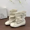 Botines apilados, moda personalizada, nuevo modelo plisado 2026, de altura media hasta la pantorrilla que aumenta la estatura, con hebilla de cinturón, caña ancha, suela gruesa, botas para mujer