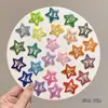 Pinzas de Pelo de Estrellas de Lunares de Colores para Niños, Pinzas BB para Flequillo y Cabello Suelto, Pasadores para Niñas y Bebés, Suaves con el Cabello, Pequeños Accesorios para el Cabello