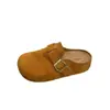 Mules cerrados para mujer estilo Birkenstock con plataforma gruesa para aumentar la altura, nuevo modelo 2026, pantuflas slip-on de moda y sencillas para uso en exteriores