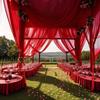 Cortina de Gaze de Malha Branca Decoração de Cenário para Festa de Casamento ao Ar Livre Fundo Arco de Casamento Atacado Transfronteiriço