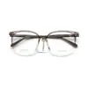 Novo Modelo 7724 Xiaohongshu Óculos Marrons Estilo Coreano Ultraleves para Mulheres, Podem Ser Equipados com Armações de Óculos de Acetato de Alta Precisão com Armação Grande