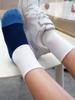 Calcetines blancos de otoño e invierno para niños al por mayor, calcetines para niños y niñas, calcetines para estudiantes de primaria, medias deportivas blancas sin costuras