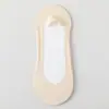 Meias Invisíveis Cano Baixo de Seda de Gelo para Mulheres, Antiderrapantes, Não Escorregam, Estilo Fino de Verão, Algodão Puro, Especificamente para Sapatos de Salto Alto