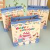 Bolsa de Regalo Pequeña Feliz Cumpleaños Bolsa Infantil de Alto Sentido Bolsa de Regalo Bolsa de Papel Bolsa Caja de Regalo
