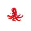Adornos de pulpo de vidrio de colores de Zibo, artesanías de vidrio, decoraciones de escritorio de animales marinos, productos transfronterizos de vidrio